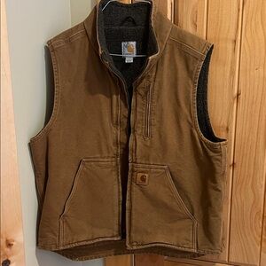 Irregular Carhartt Tan Work Vest
